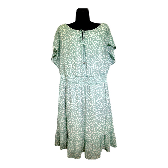 EVRI Mint Green Dress Size 0X - Picture 2 of 8